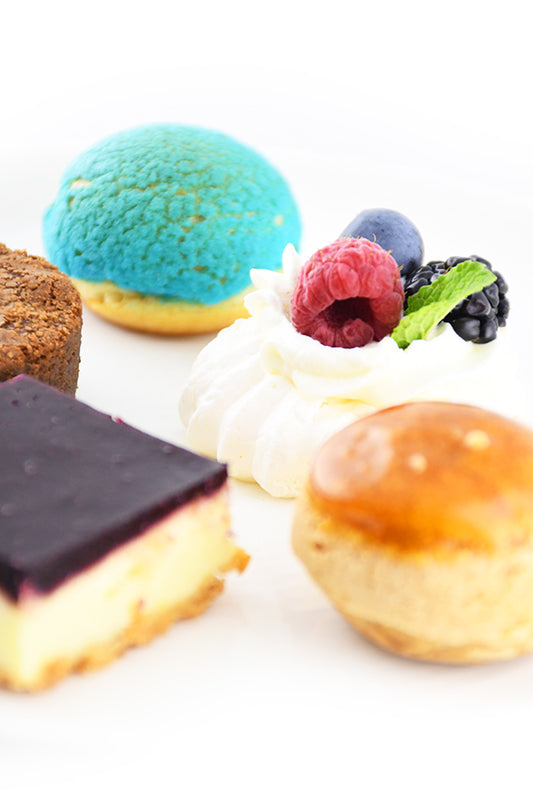 Assorted mini desserts