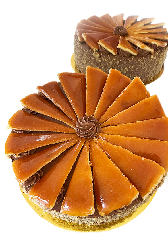 Traditional Hungarian Dobos cake